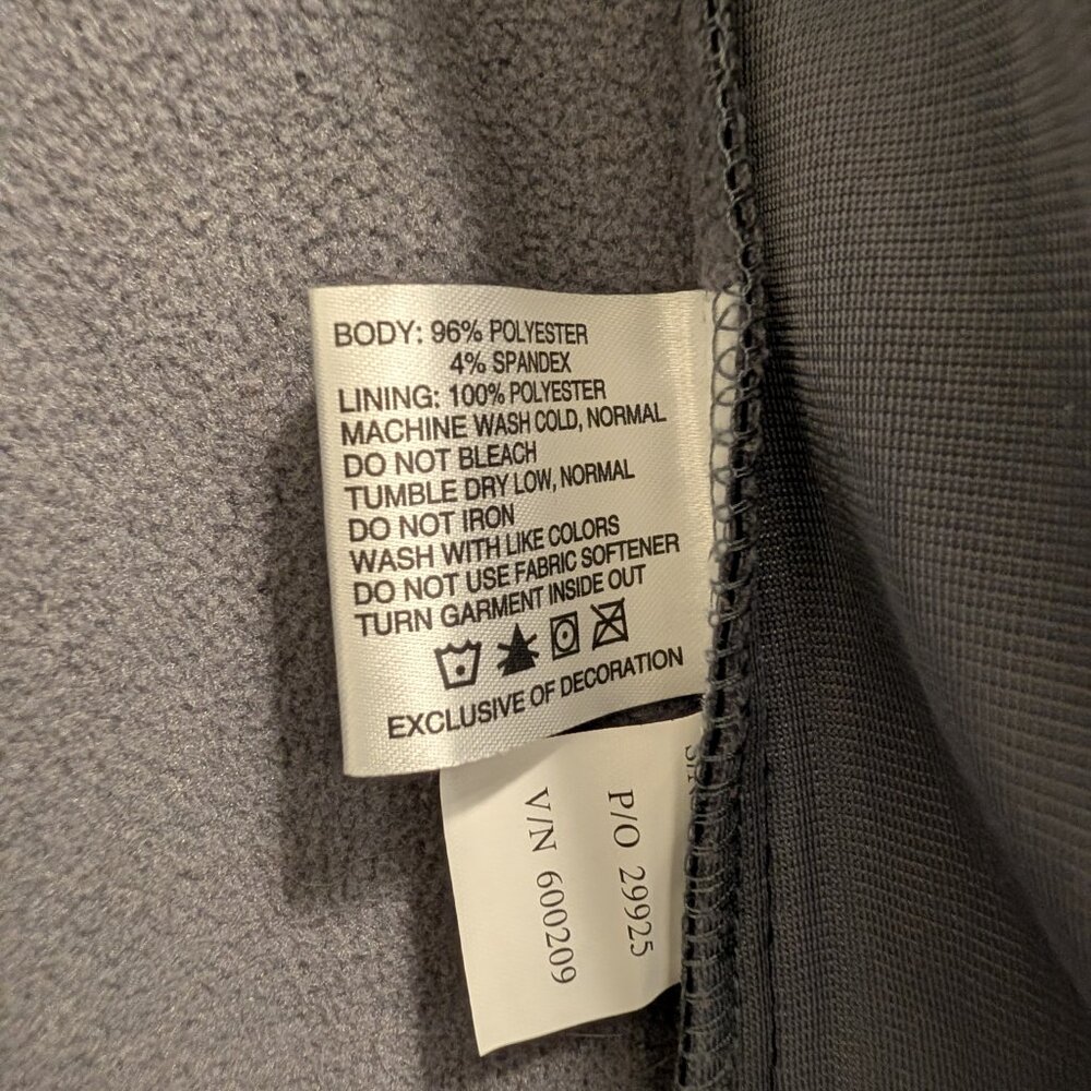 Women's Small Clique Black Zip Up - Picture 2 of 5